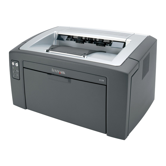 Lexmark E120 Guide De L'utilisateur