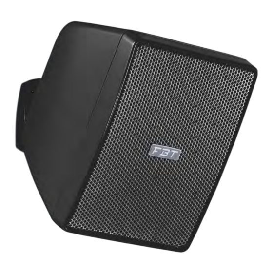 Fbt SHADOW 105T/EN Mode D'emploi