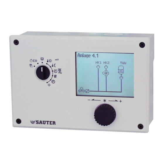 sauter EQJW246F003 Manuel