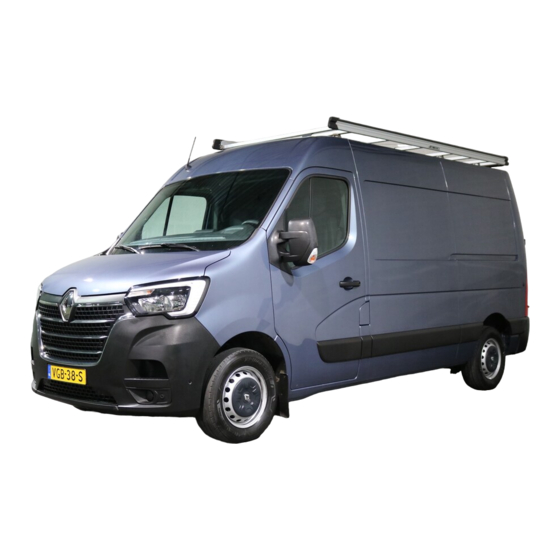 Renault MASTER 2020 Notice D'utilisation