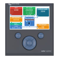 Victron Energy Color Control GX Manuel