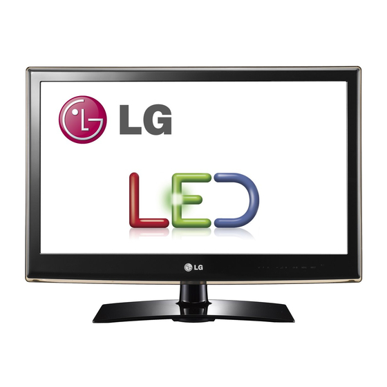 LG 32LV2500 Manuel D'utilisation