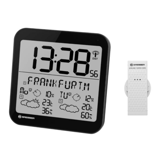 Bresser MyTime MeteoTime Manuels