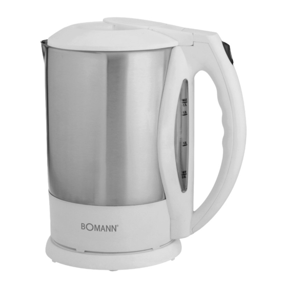 BOMANN CB 598 Mode D'emploi