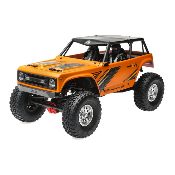 Horizon Hobby Axial WRAITH 1.9 RTR Manuel D'utilisation