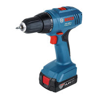 Bosch GSR Professional 1800-LI Notice Originale