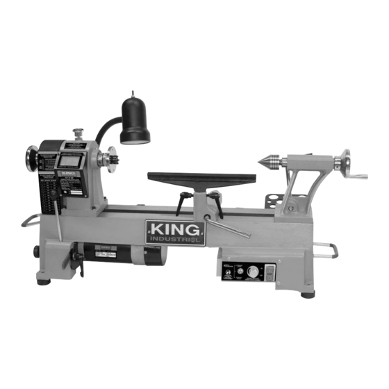 King Industrial KWL-1218VS Manuel D'instructions