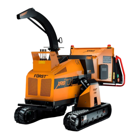 FORST XR8D Traxion Manuel D'utilisation Et D'entretien