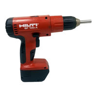 Hilti SF 100-A Mode D'emploi