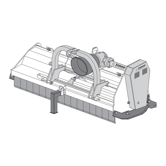 zanon TML 115 Livret D'utilisation