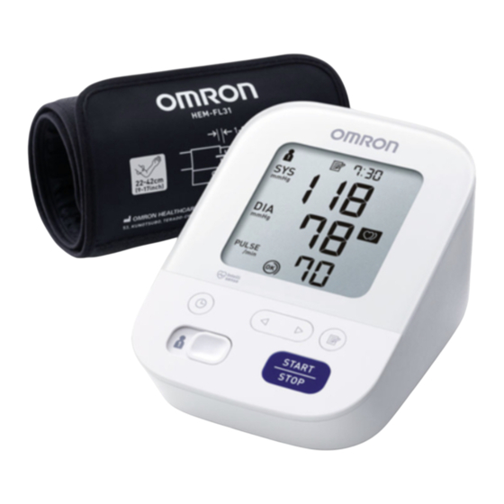 Omron M3 Comfort Manuel D'instructions