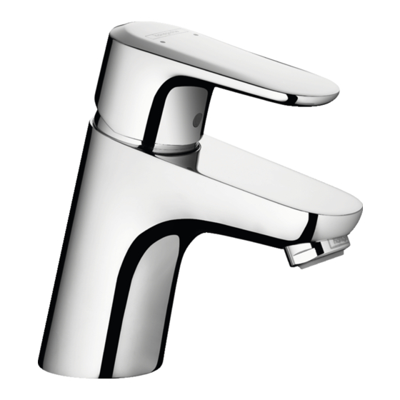 Hansgrohe Ecos M CoolStart 14042000 Mode D'emploi / Instructions De Montage