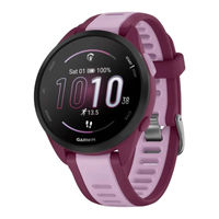 Garmin FORERUNNER 165 Serie Manuel D'utilisation