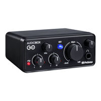 Presonus AudioBox GO Mode D'emploi