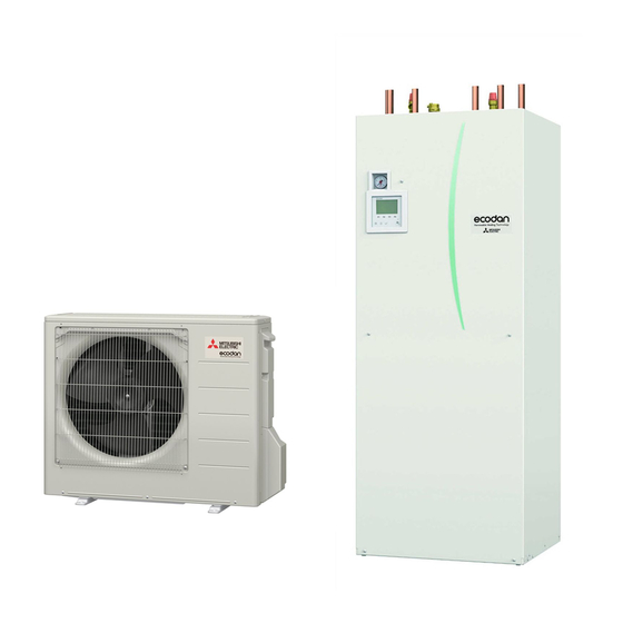 Mitsubishi Electric QUHZ-W40VA Manuel D'installation