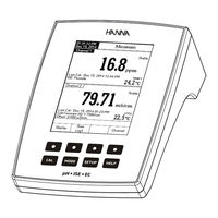 Hanna Instruments HI 5521 Manuel D'utilisation