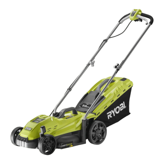 Ryobi RLM3313A Manuel D'utilisation