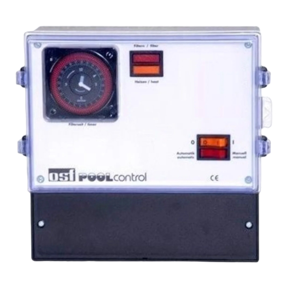 osf POOL CONTROL PC-230 Instructions De Montage Et De Service