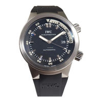 iwc Aquatimer Automatic Mode D'emploi