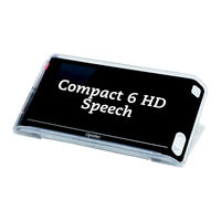 Optelec Compact 6 HD Speech Dock Manuel D'utilisation