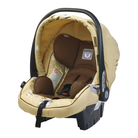 Peg-Perego primo viaggio tri-fix ISIP Manuels