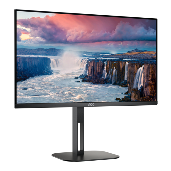 AOC 24V5C/BK Manuel D'utilisation