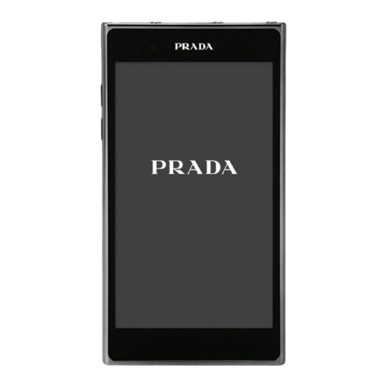 LG PRADA P940 Guide De L'utilisateur