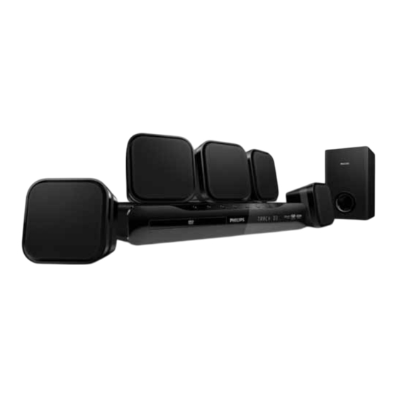 Philips Immersive Sound HTS2500 Mode D'emploi