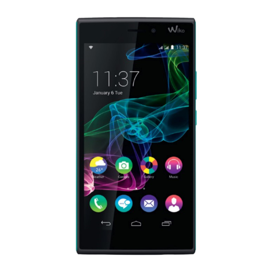 Wiko RIDGE 4G Guide D'utilisateur