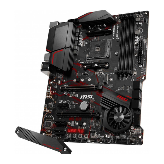 MSI MPG X570 GAMING EDGE WIFI Mode D'emploi