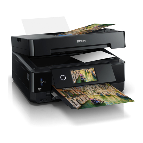 Epson Expression Premium XP-7100 Guide De L'utilisateur