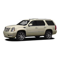 Cadillac Escalade 2009 Guide Du Propriétaire