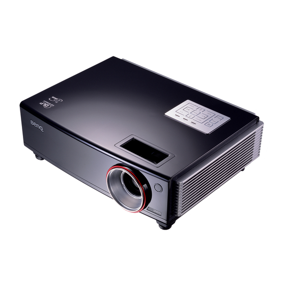 BenQ SP870 Manuel De L'utilisateur