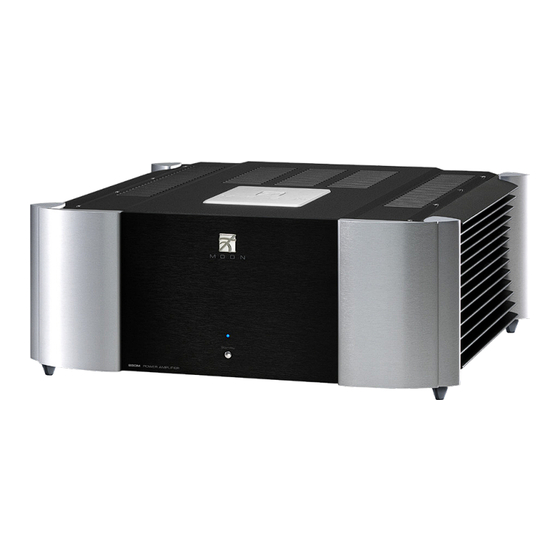 Simaudio MOON 880M Guide D'utilisation