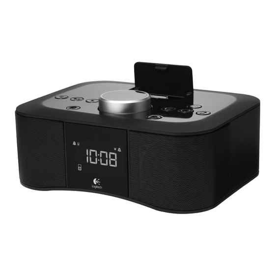 Logitech Clock Radio Dock s400i Première Utilisation