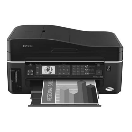 Epson WorkForce 610 Série Guide Rapide