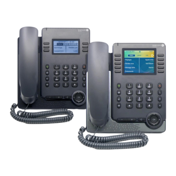 Alcatel-Lucent Enterprise OPENTOUCH ALE-30h Essential DeskPhone Manuels