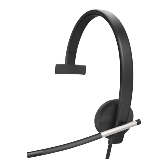 Logitech H650e Guide D'installation