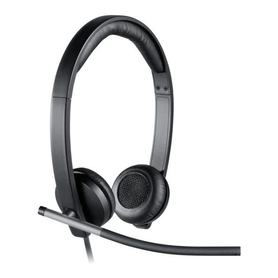 Logitech H650e Guide D'installation