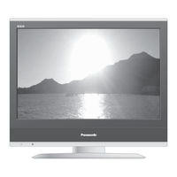 Panasonic VIERA TX-20LA80FS Mode D'emploi