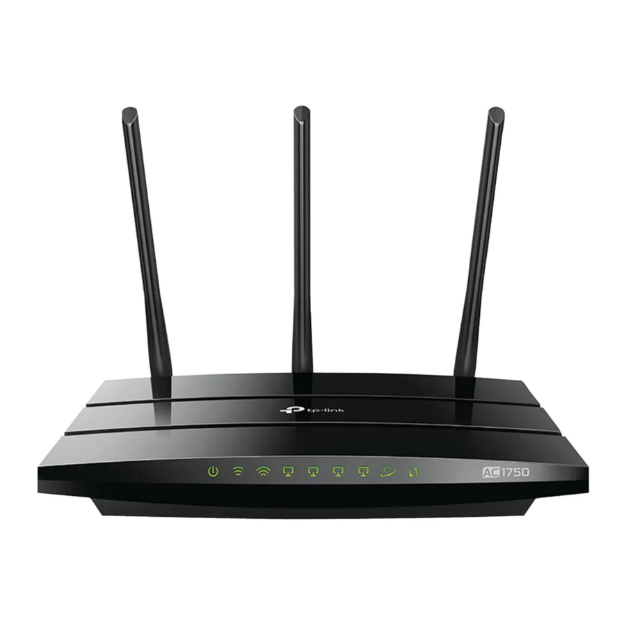 TP-Link Archer C7 Guide D'installation Rapide