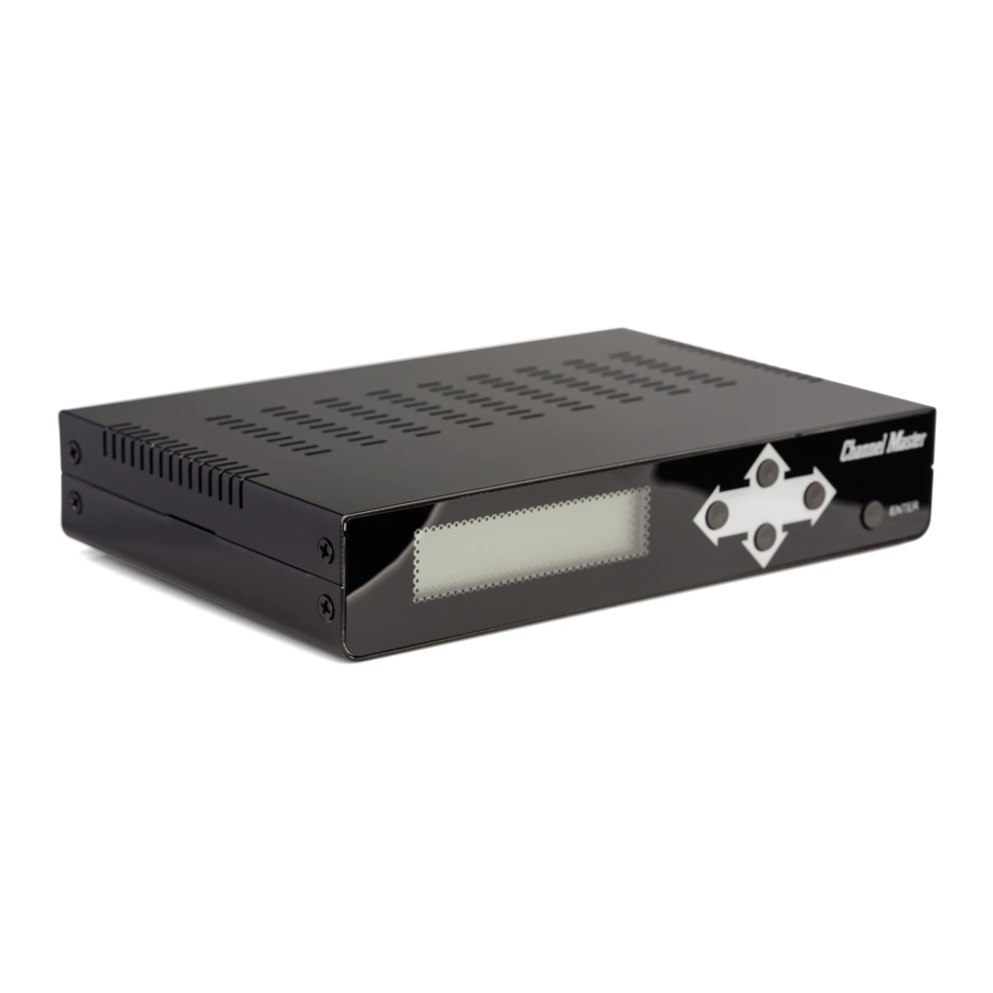 Channel Master CM-1050 Guide D'utilisation