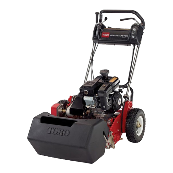 Toro Greensmaster 800 Manuel De L'utilisateur