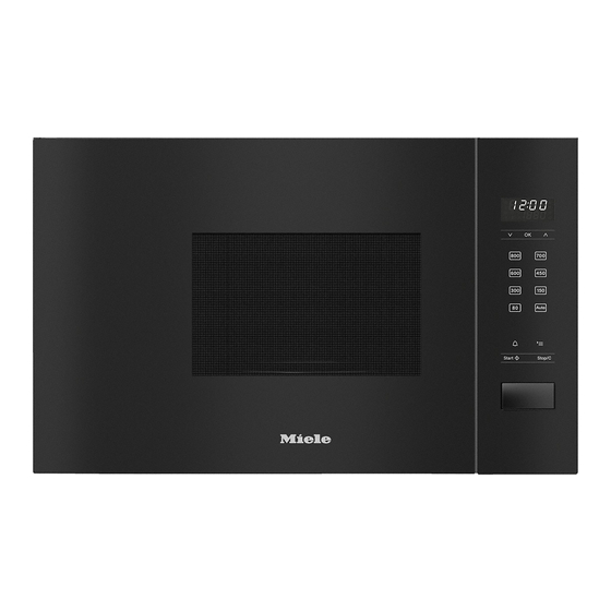 Miele M 2230 SC Mode D'emploi