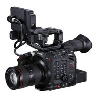 Canon EOS C500 Mark II Mode D'emploi