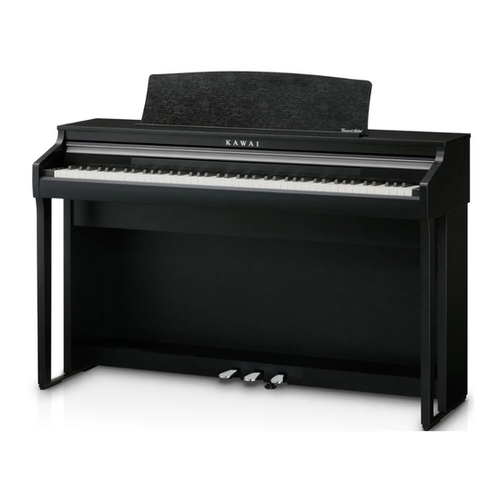 Kawai CA48 Manuel De Réglages