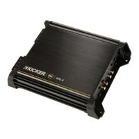 Kicker DX.4-Serie Manuel D'utilisation