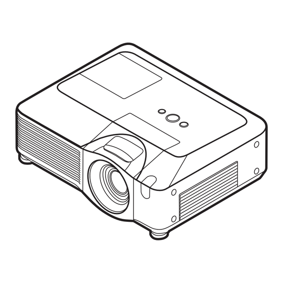 Hitachi CP-X705W Manuel D'utilisation