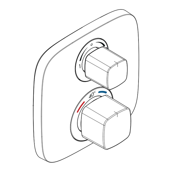 Hansgrohe Ecostat E15708 Série Mode D'emploi