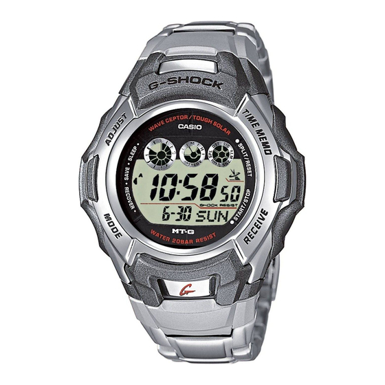 Casio 2869 Guide D'utilisation